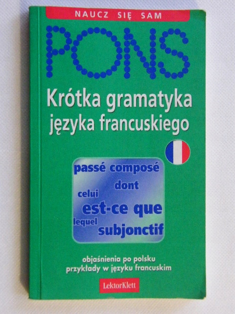 Kr Tka Gramatyka Francuski Pons Niska Cena Na Allegro Pl