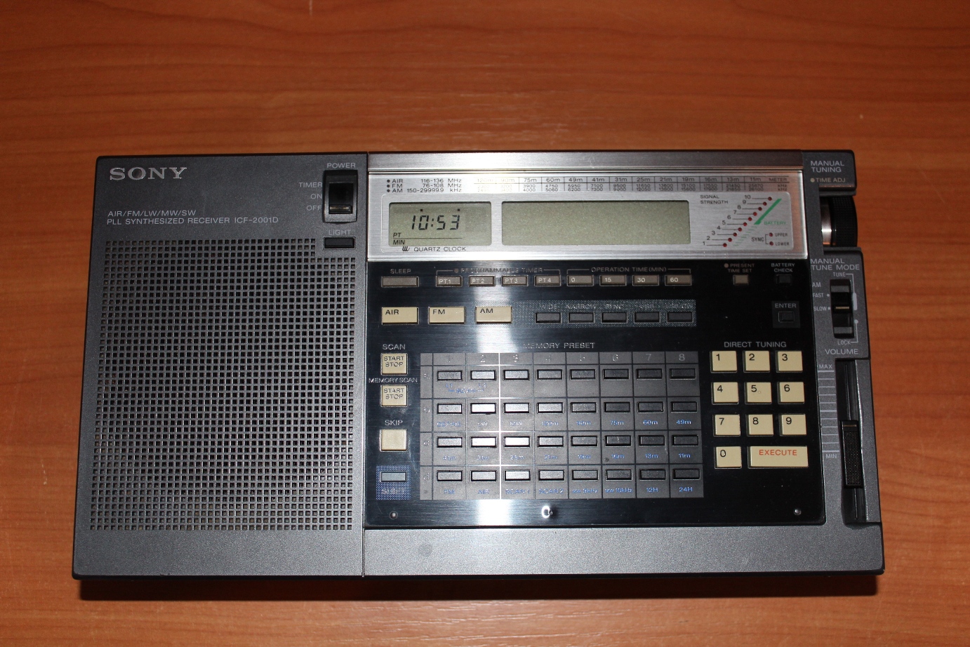 Sony ICF 2001D Radio Globalne Vintage Unikat 7540810547