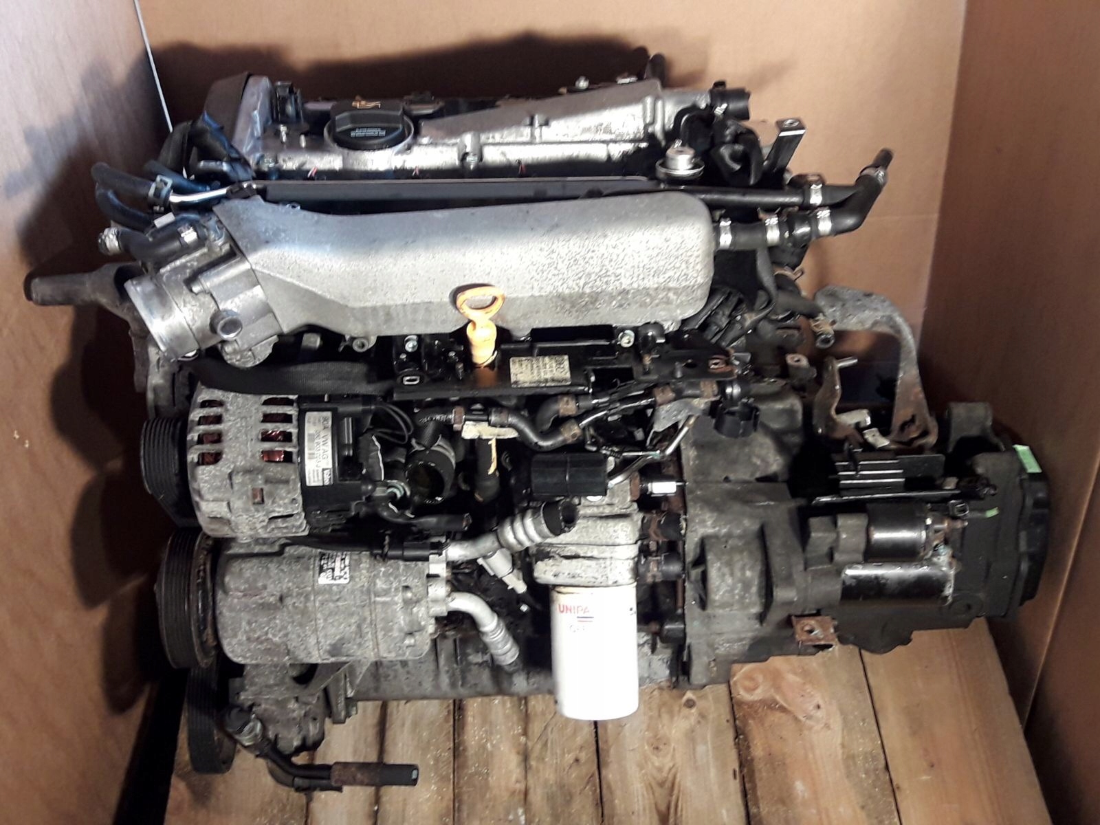 SILNIK KOMPLETNY SKODA OCTAVIA 1 8 20V TURBO AGU 7733863669