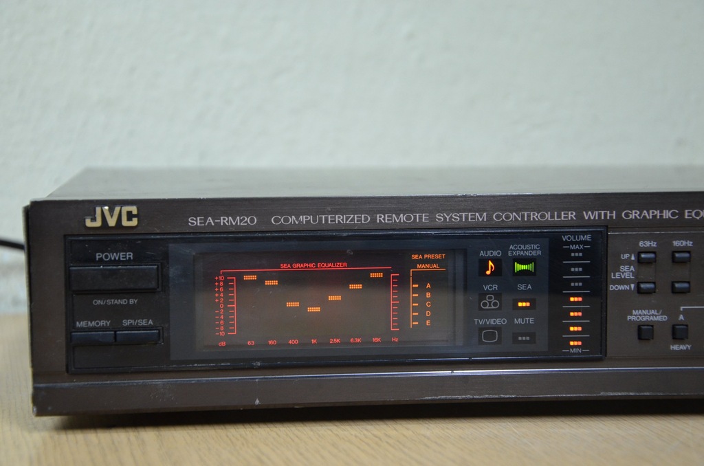 Jvc Sea Rm Digital Graphic Equalizer Preamplifie