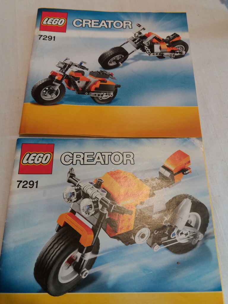 LEGO Creator Motocykl 3w1 7291 Street Rebel 7090875066 Oficjalne