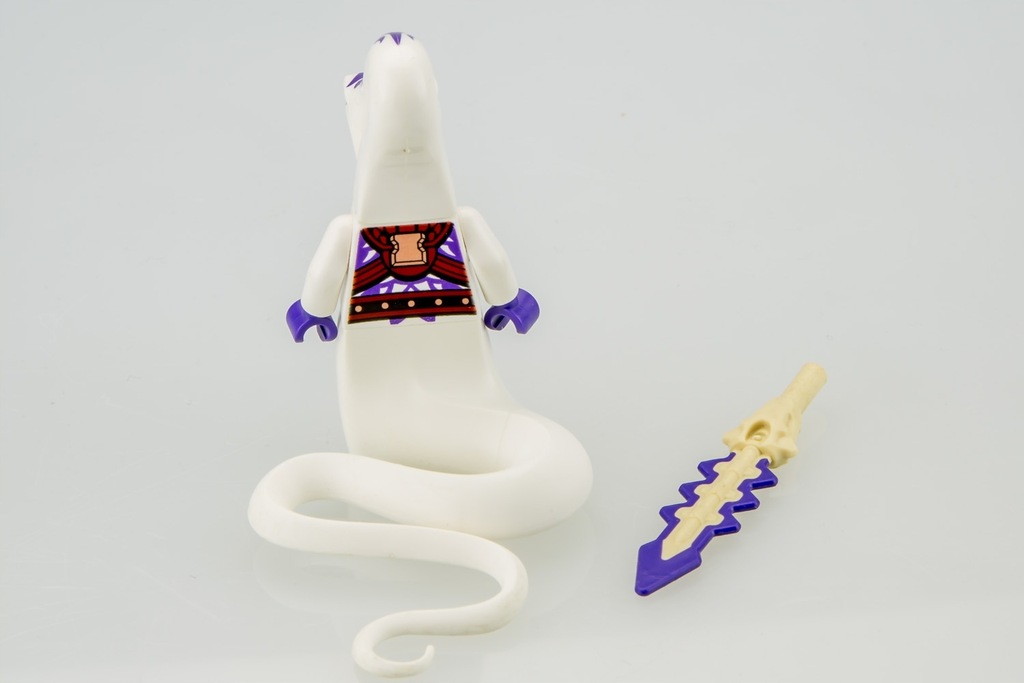 Lego Figurka Ninjago Njo Pythor White W W On