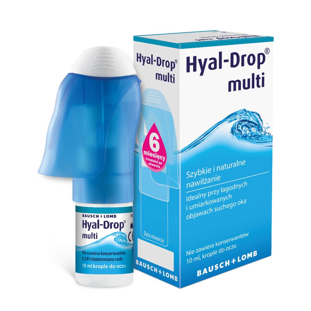 Hyal Drop Multi Krople Nawil Aj Ce Do Oczu Oficjalne