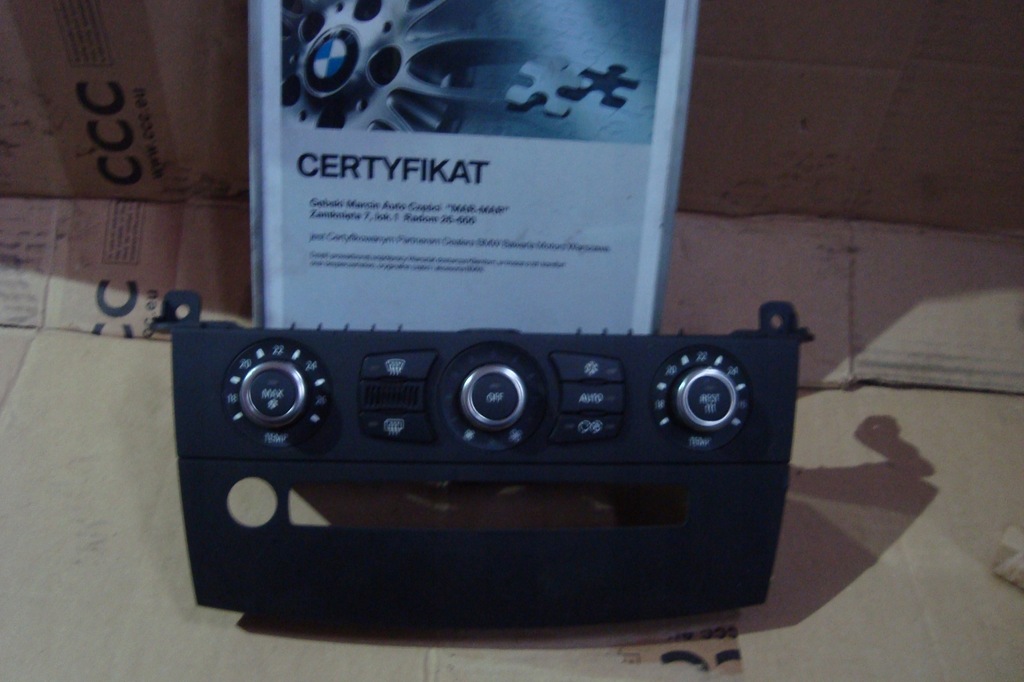 BMW E60 E61 PANEL KLIMATYZACJI KLIMY 6988504 7708439479 Oficjalne