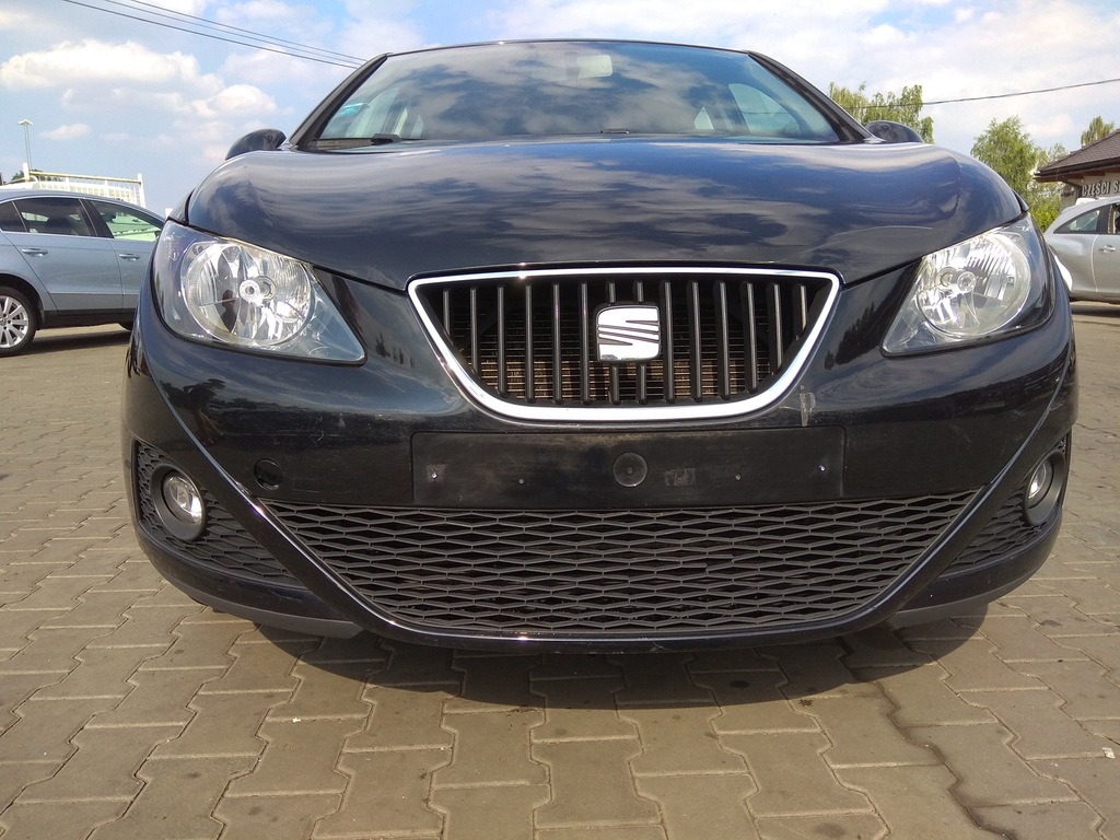 SEAT IBIZA 4 IV 6J LZ9Y PRZÓD MASKA ZDERZAK 08 12 7415415105