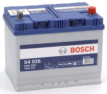 Akumulator BOSCH S4 12V 70Ah 630A