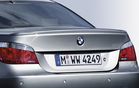 Oryginalny tylny spoiler BMW E60 Mpakiet - 1