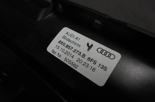 РК-дисплей MMI 3G + Navi Audi A1 8x 8X0919604 - 7
