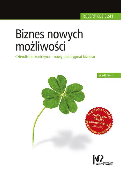 

Biznes nowych możliwości Czterolistna koniczyna –