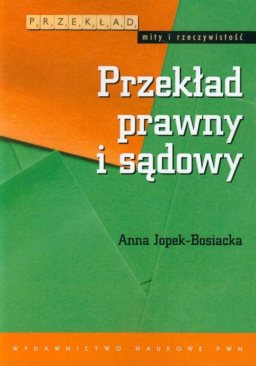 

Przekład prawny i sądowy Jopek-Bosiacka Anna
