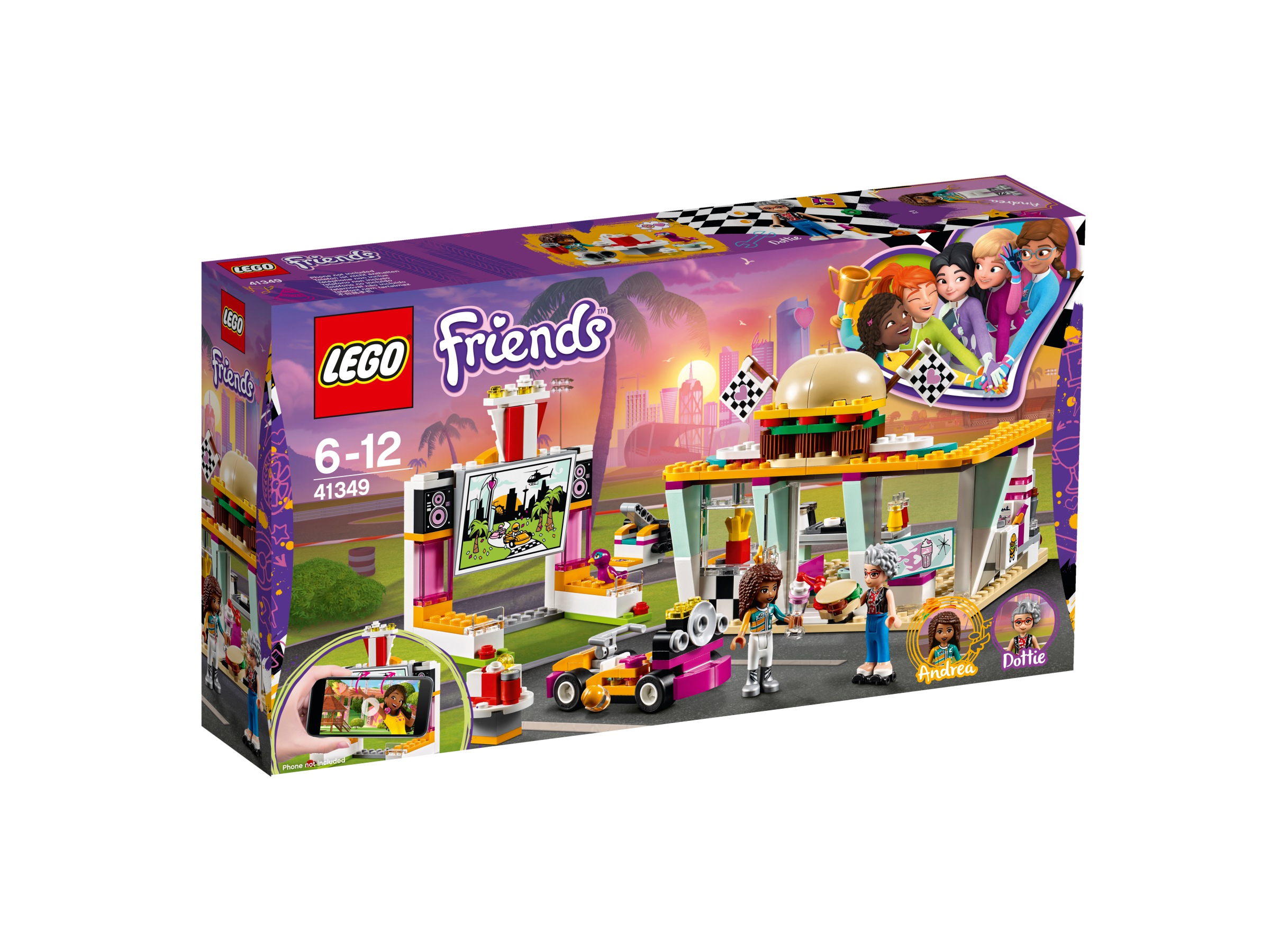 Klocki Lego Friends Wyścigowa restauracja 41349