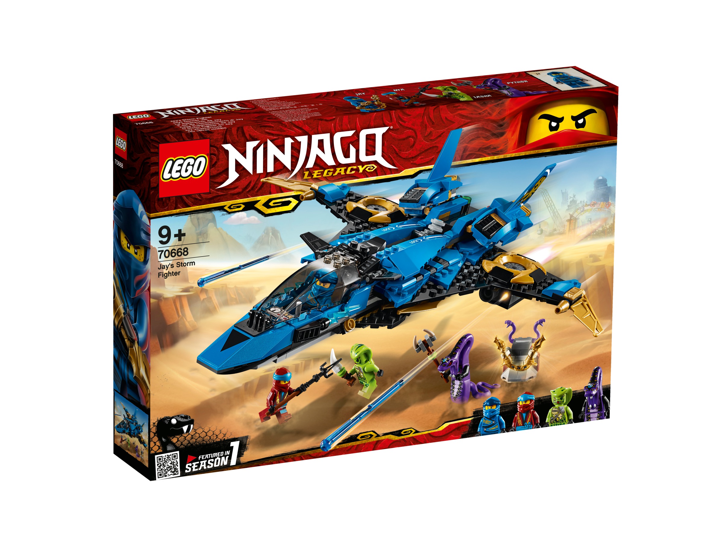 LEGO Ninjago Búrková stíhačka Jaya 70668