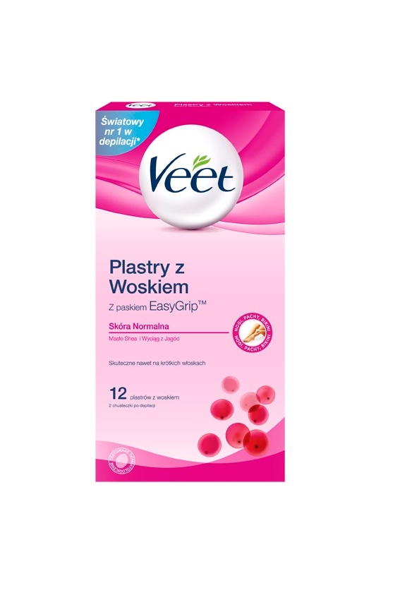 

Veet plastry do depilacji 12 ml Easy-Gelwax Normal
