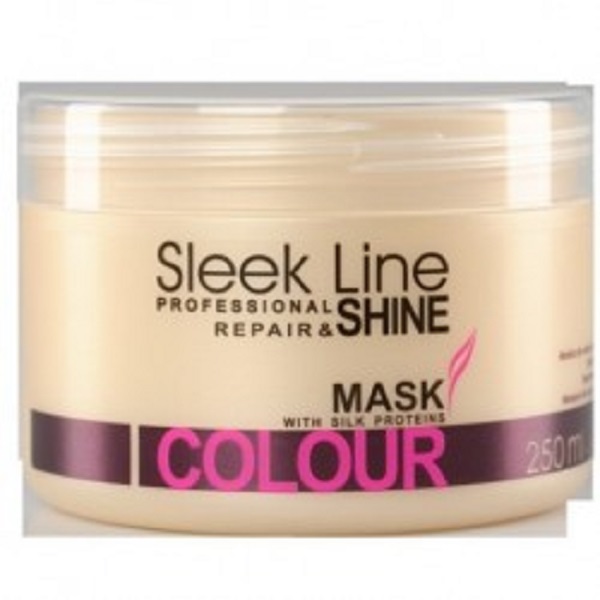 Maska do włosów Stapiz Sleek Line Colour 250 ml-Zdjęcie-0