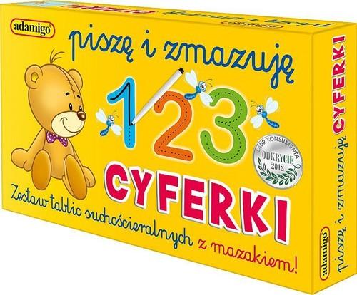

Adamigo Gra logiczna Piszę i zmazuję Cyferki 06601