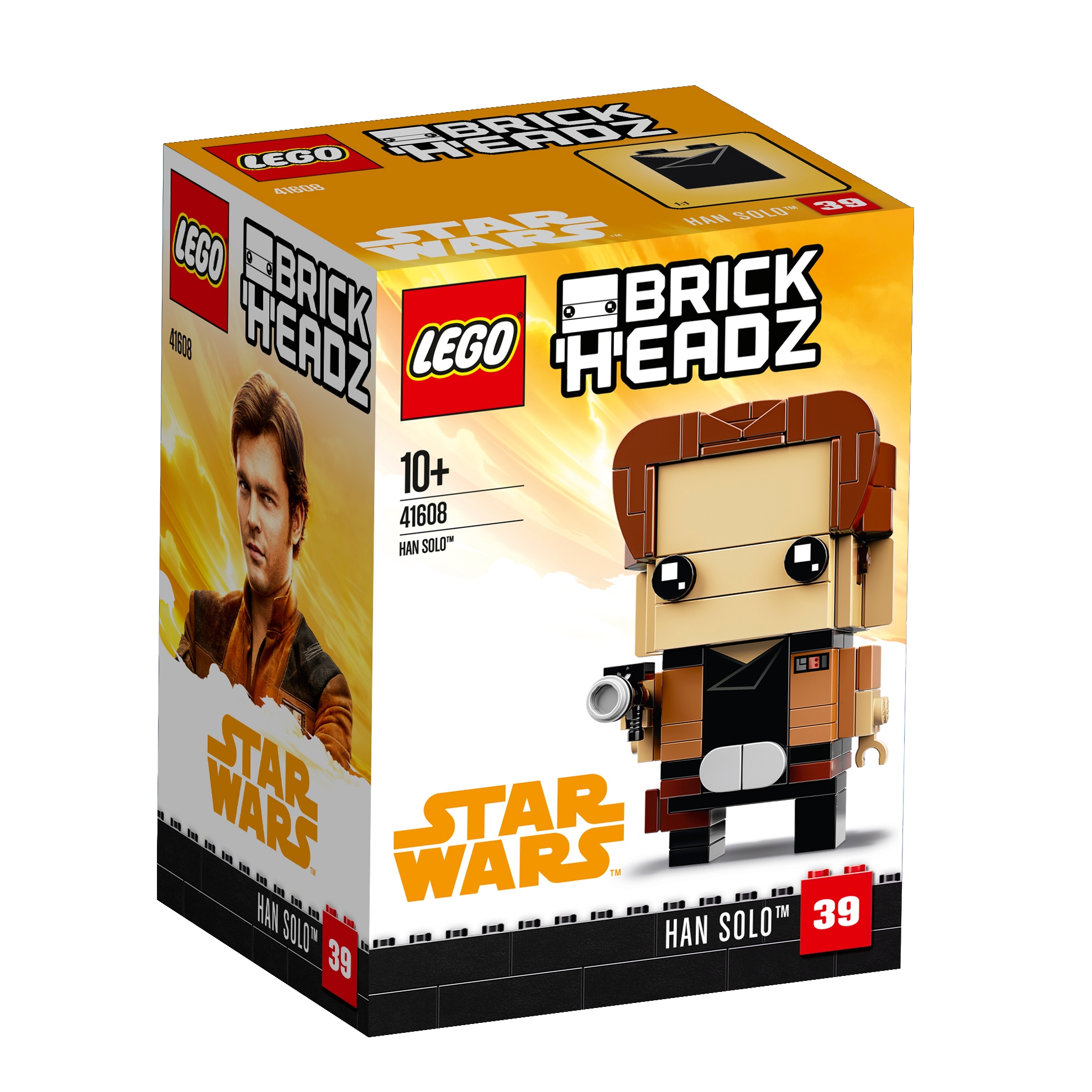 Lego BrickHeadz 41608 Lego BrickHeadz Han Solo 41608