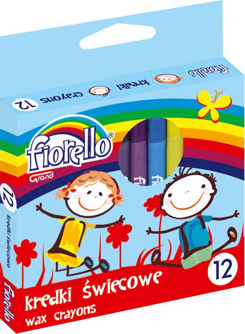 

kredki świecowe FIORELLO12 kolorów