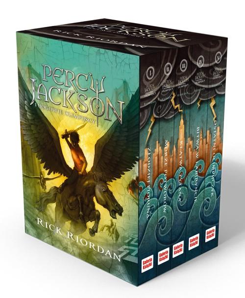 

Percy Jackson i bogowie olimpijscy Tom 1-5 Riordan