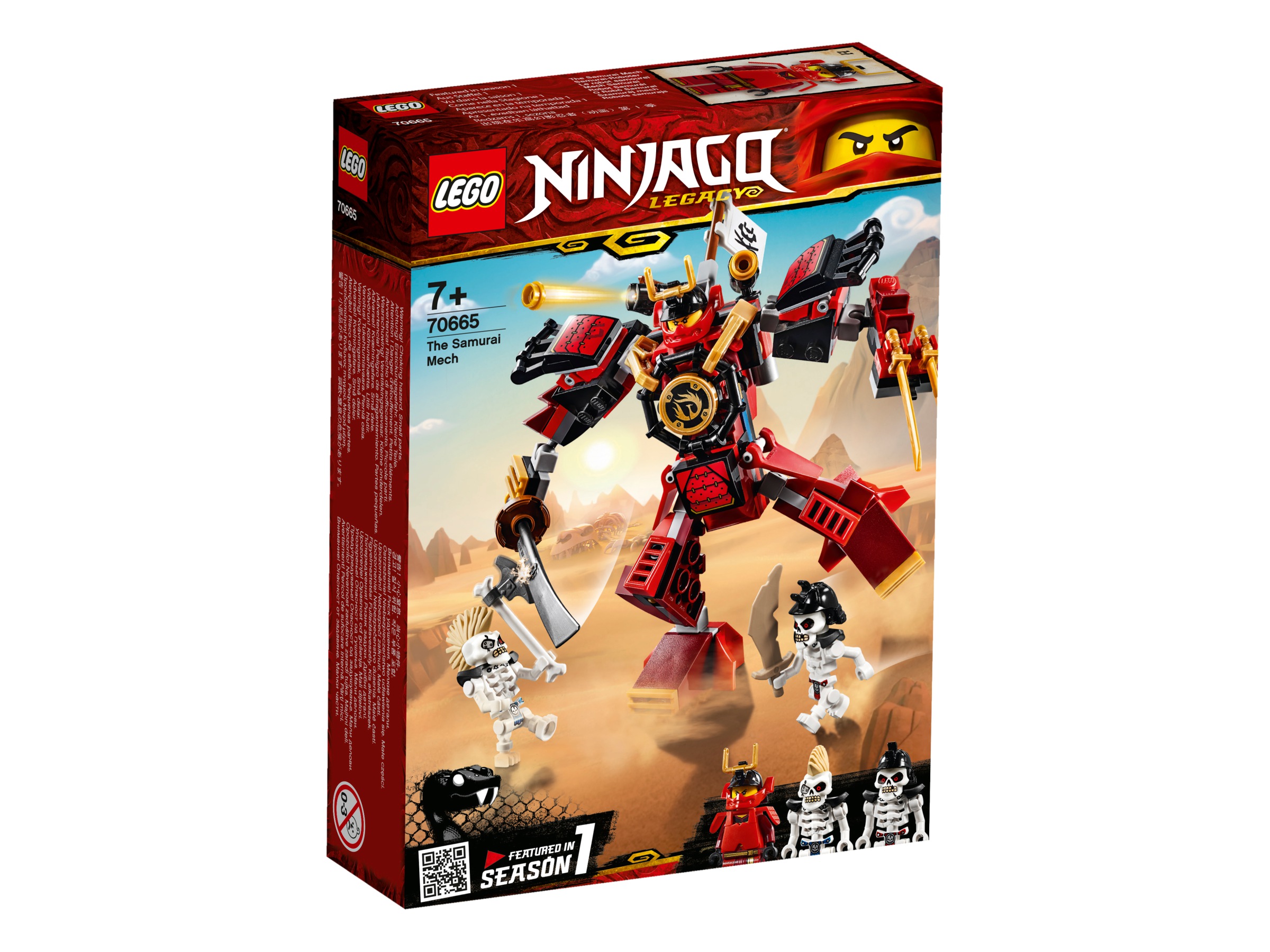 

Lego Ninjago Mech -Samuraj 70665