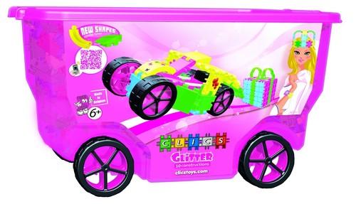 

Clicstoys Clics Glitter Rollerbox 400