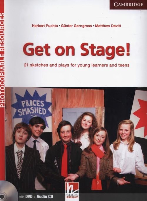 

Get on Stage! Teacher's Book + DVD + CD Puchta Her
