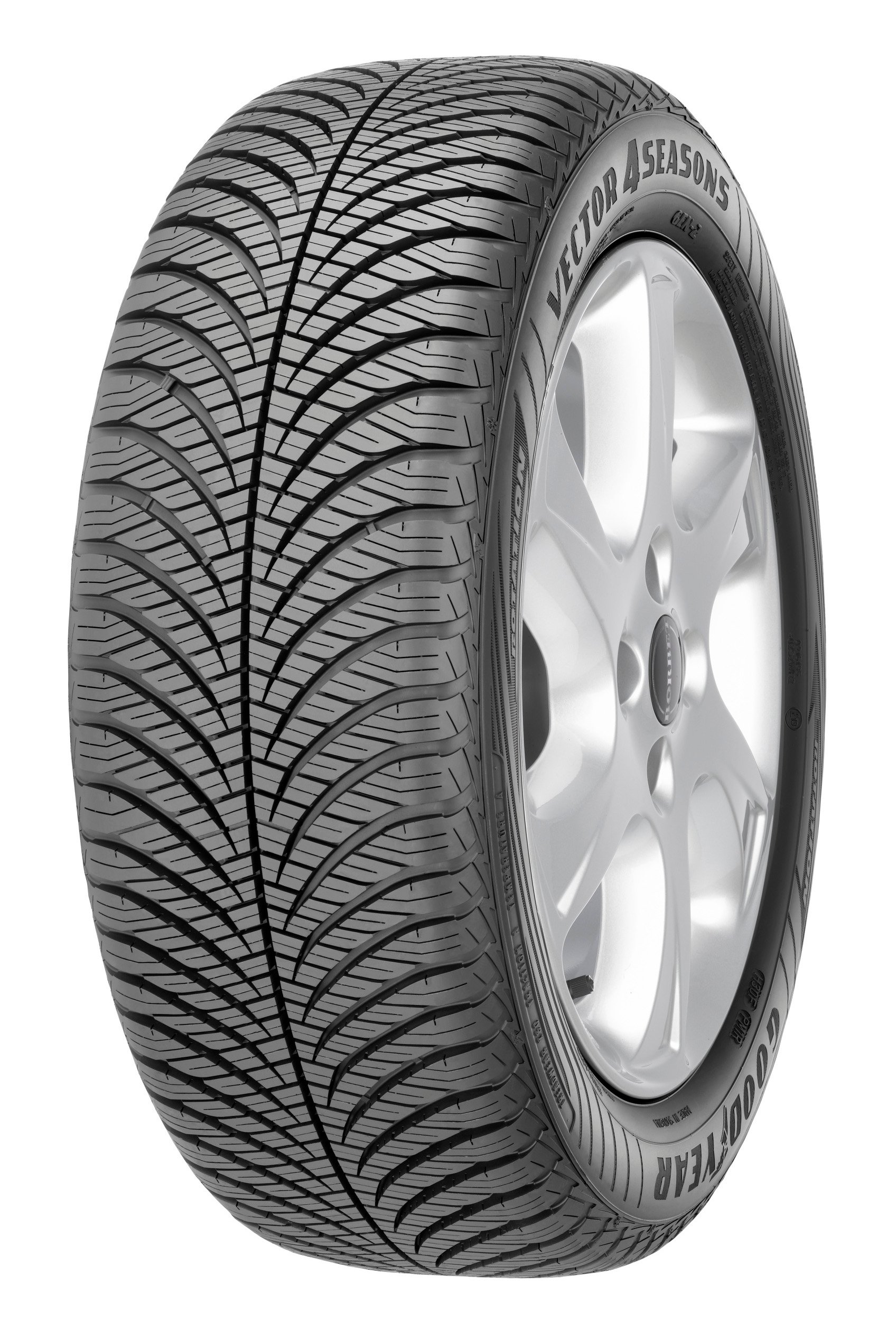 4x opony 185/70R14 Goodyear Vector 4SEASONS G2 88T-Zdjęcie-0