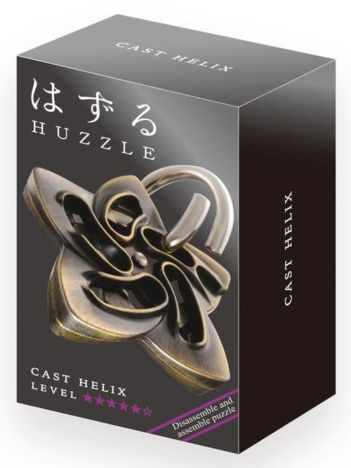 Huzzle Cast Helix poziom 5/ 6 pudełko kartonowe Hanayama