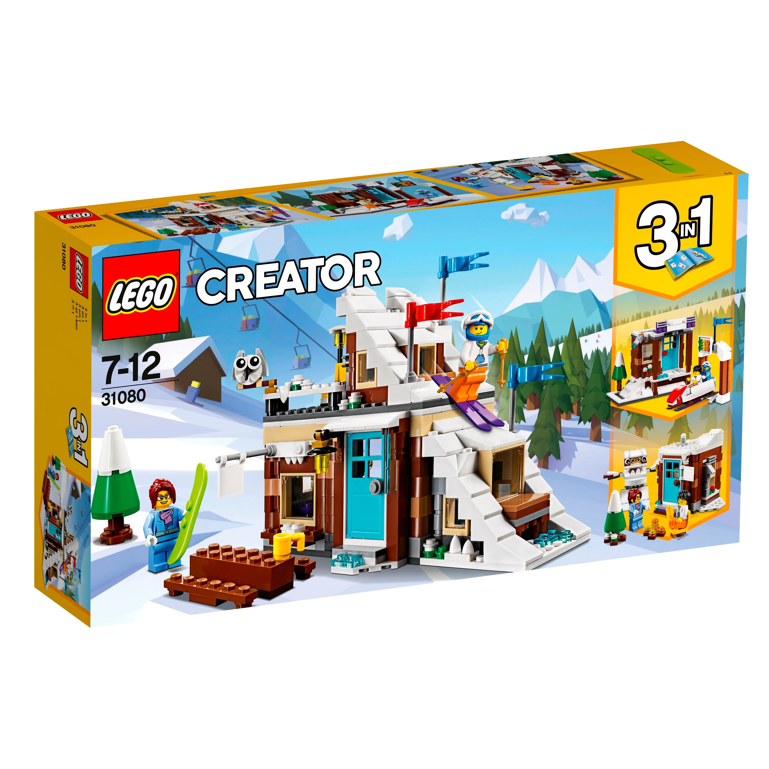 Lego Creator 3 w 1 31080 Klocki Lego Creator Ferie zimowe 31080