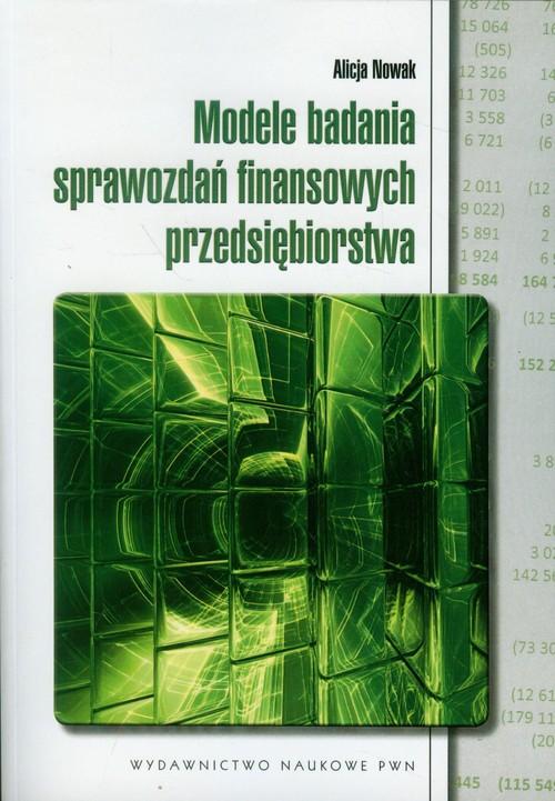 

Modele badania sprawozdań finansowych przedsiębior