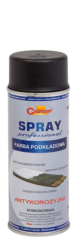 

Champion Farba podkładowa 400ml Czarny