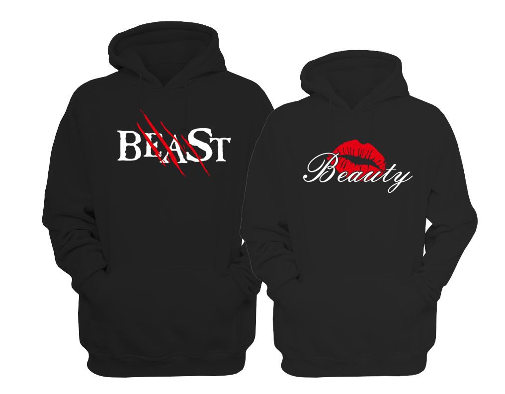 

Bluzy Dla Par z kapturem BEAUTY2