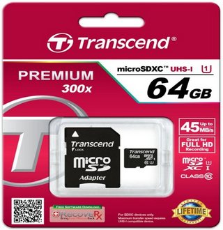 Karta pamięci SD Transcend TS64GUSDU1 64 GB