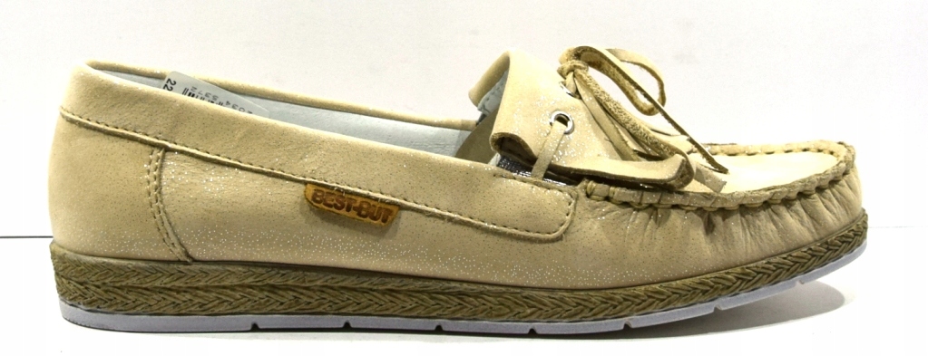 Dámské Mokasíny Módní Polobotky Béžové Boty 1033 41