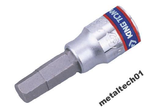 King Tony Klucz Nasadka Końcówka 1/4 Imbus Inbus 8