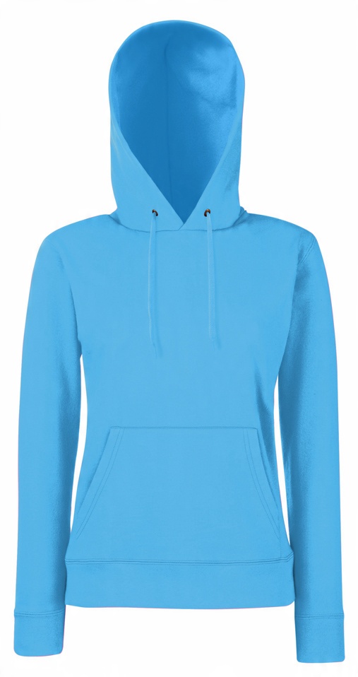 

Fruit Of The Loom Damska Bluza z Kapturem Lazur XL