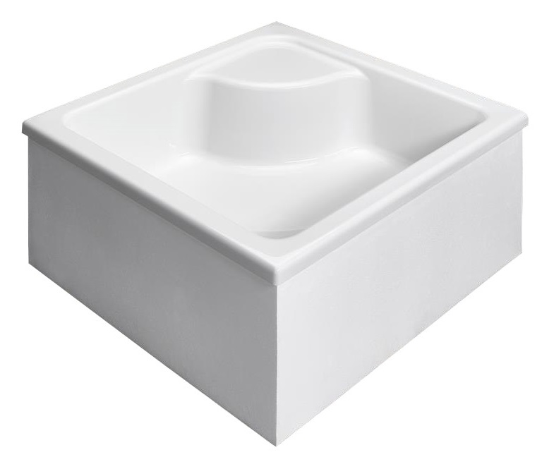 Brodzik kwadratowy Naxos C 80x80 Wysoki Radaway