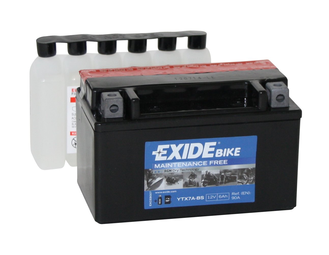 12v 6ah. Мотоаккумулятор Exide et7b-BS. Мотоаккумулятор Exide etx7a-BS. Exide etx7a-BS (6 А·Ч). Мотоаккумулятор Exide agm12-10.