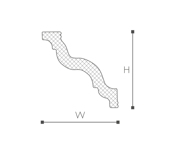 GR NMC NOMASTYL LISTWA PRZYSUFITOWA SZTUKATERIA Marka Nmc