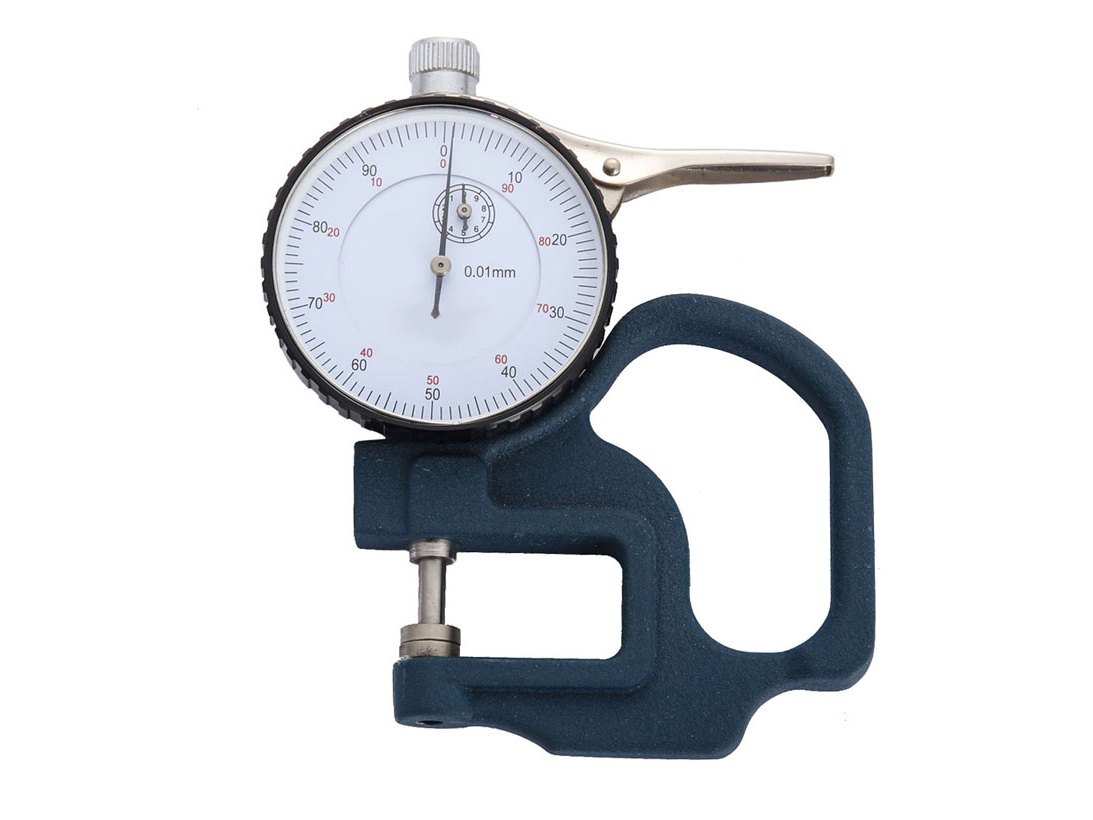 Analogový Hodinový Tloušťkoměr 0-10 mm 0.01 mm