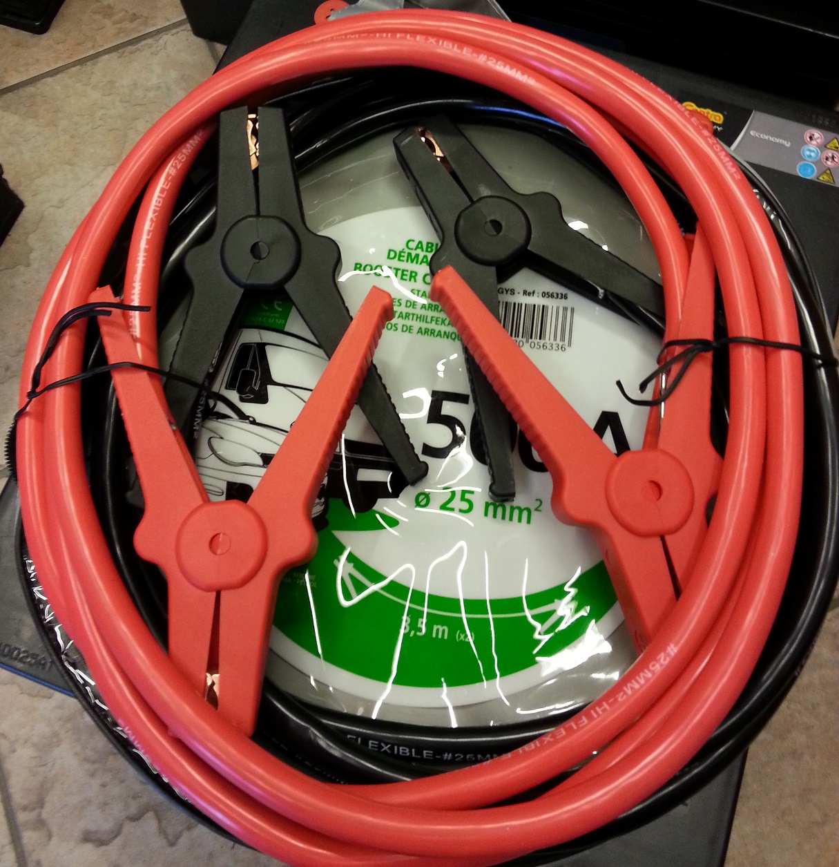 500A 3.5 m 25mm GYS толстые дизельные аккумуляторные батареи