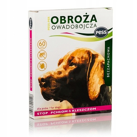 

Obroża Owadobójcza Pess 75cm bezzapachowa