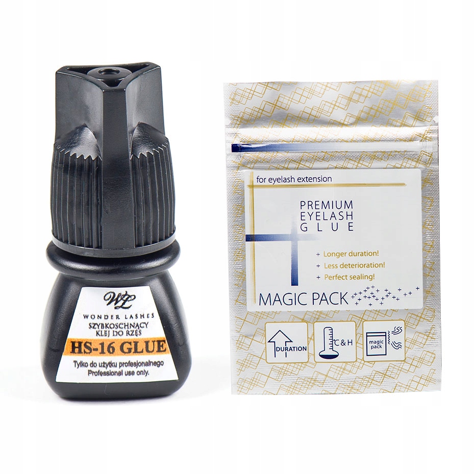 KLEJ DO RZĘS HS16 3ML MOCNY Wonder Lashes