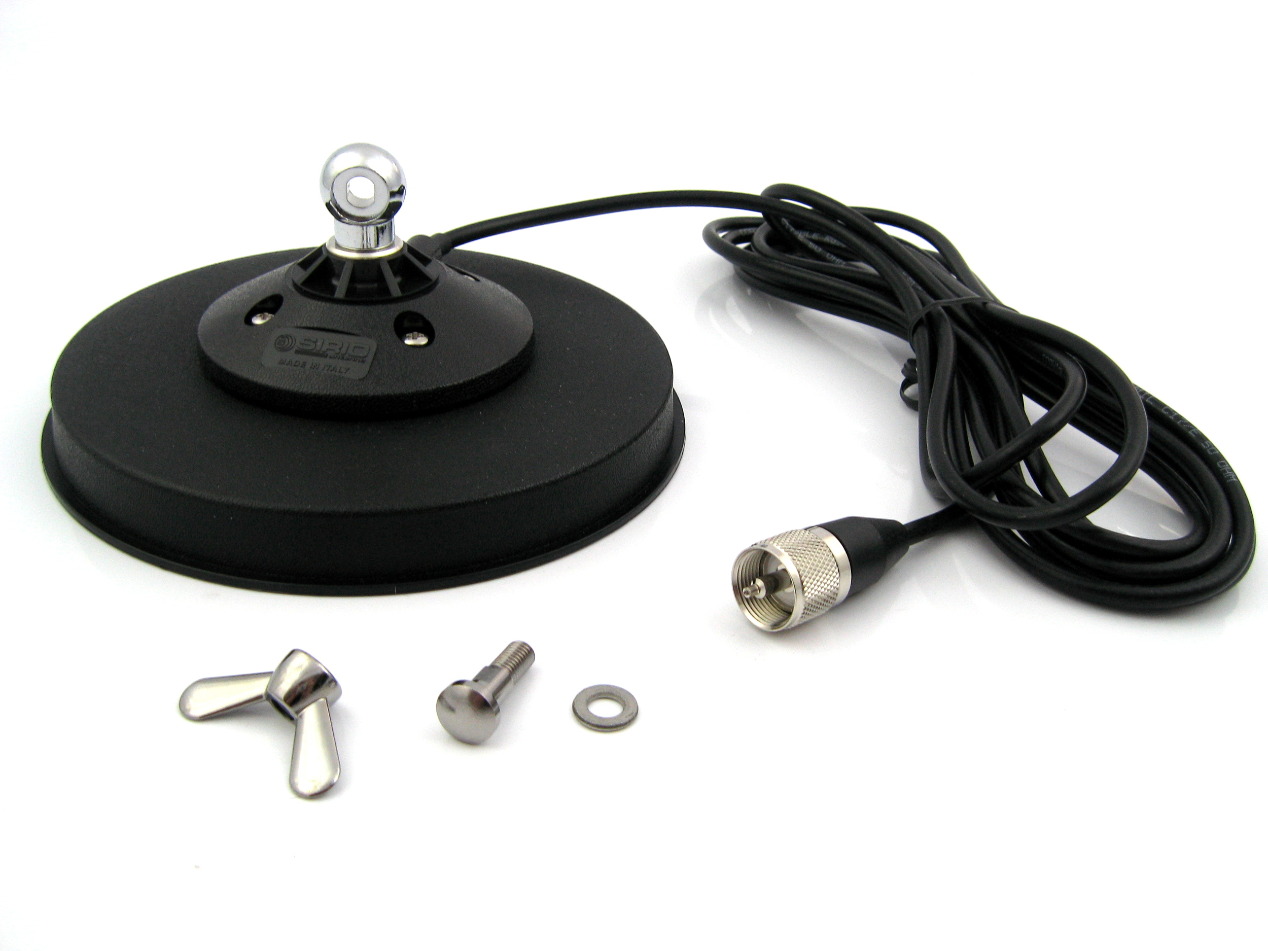 Podstawa magnetyczna Sirio Mag 145 DV S motylek 160mm do anten Cb Vhf Uhf