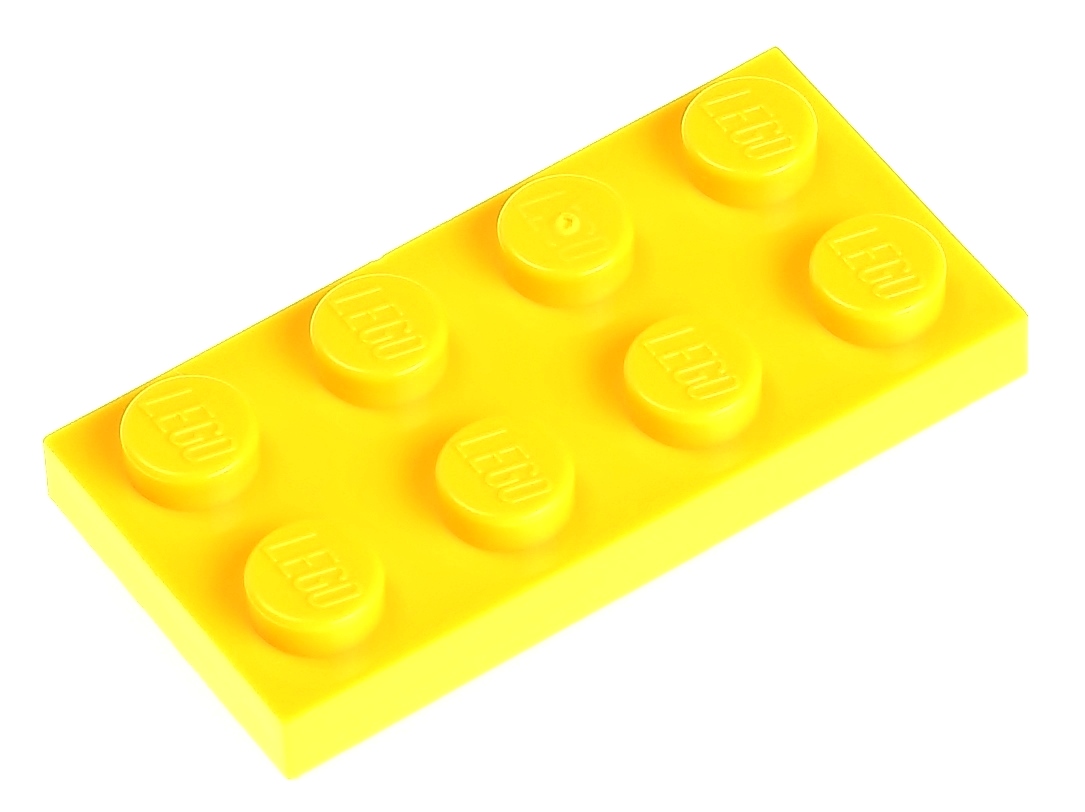 

Lego Płytka zwykła 2x4 3020 żółta 2 szt.