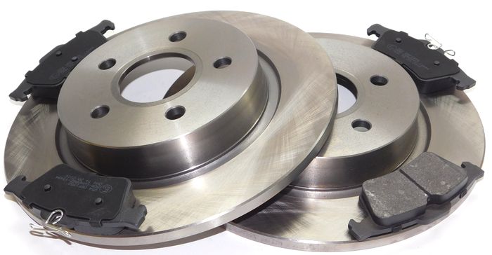 TARCZE KLOCKI TYL FORD FOCUS mk2 II C MAX 265mm Producent czesci Maxgear