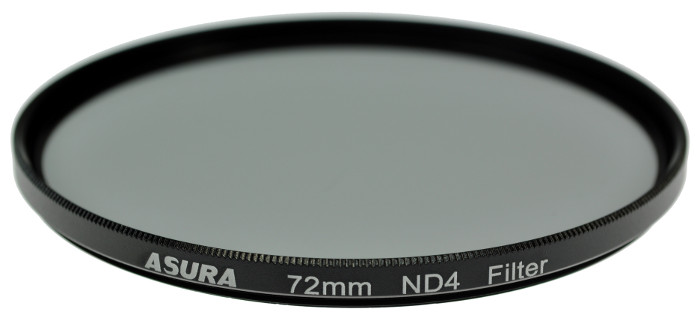 Полный серый фильтр 72 мм оптическое стекло NDX4 ASURA
