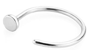

Kolczyk Do Nosa Kółeczko 0,6 mm x 8 mm 316 l stal