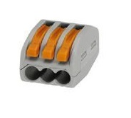 

Szybkozłączka 3x4mm Wago Otwierana Linka