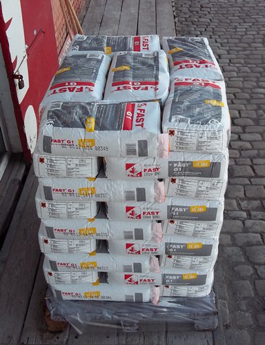 FAST GŁADŹ SZPACHLOWA GIPSOWA Anhydrytowa G1 20KG Waga 20 kg