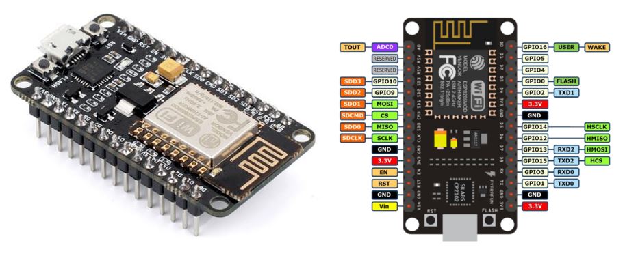 Nodemcu wemos схема